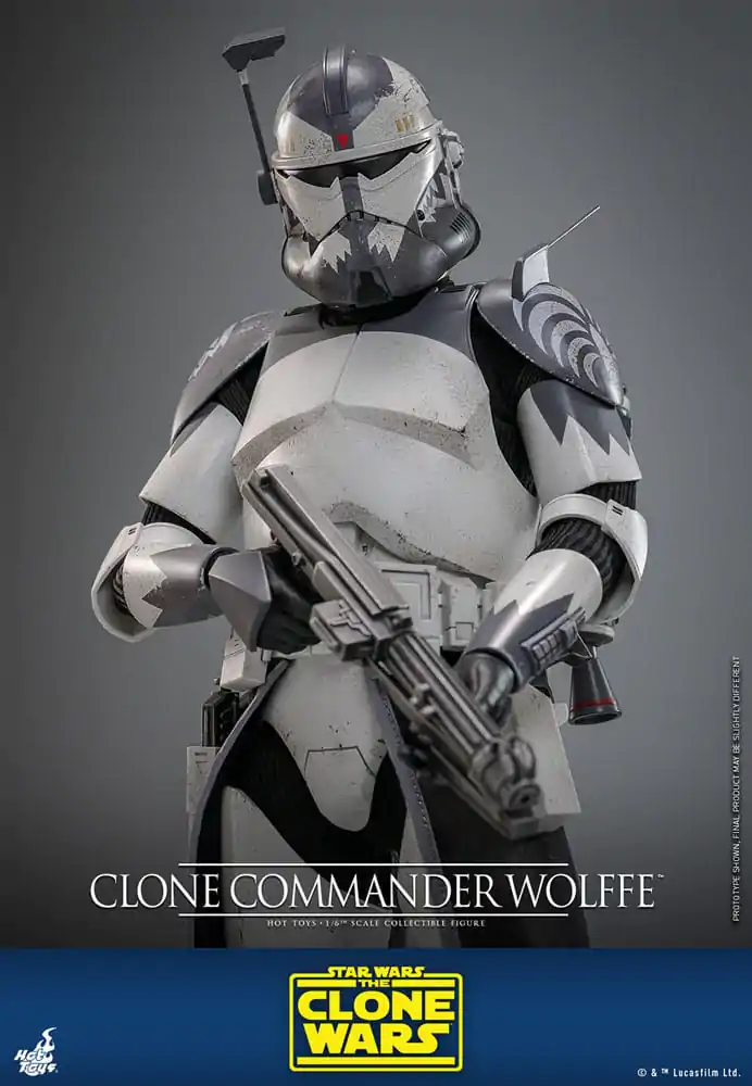 Star Wars: The Clone Wars akcijska figura 1/6 Clone Commander Wolffe 30 cm fotografija proizvoda