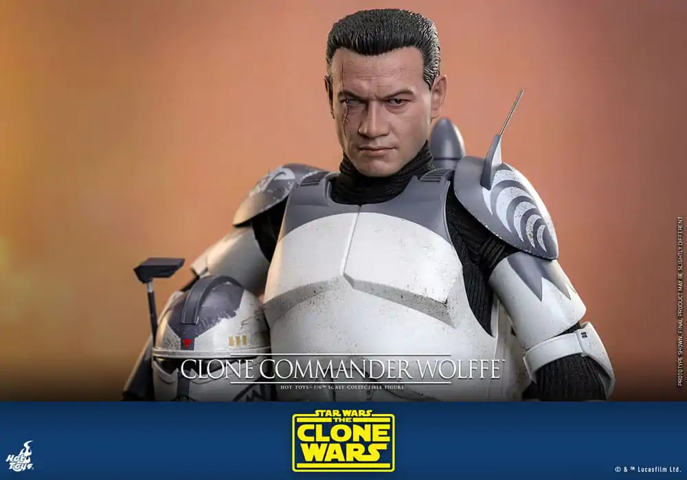 Star Wars: The Clone Wars akcijska figura 1/6 Clone Commander Wolffe 30 cm fotografija proizvoda