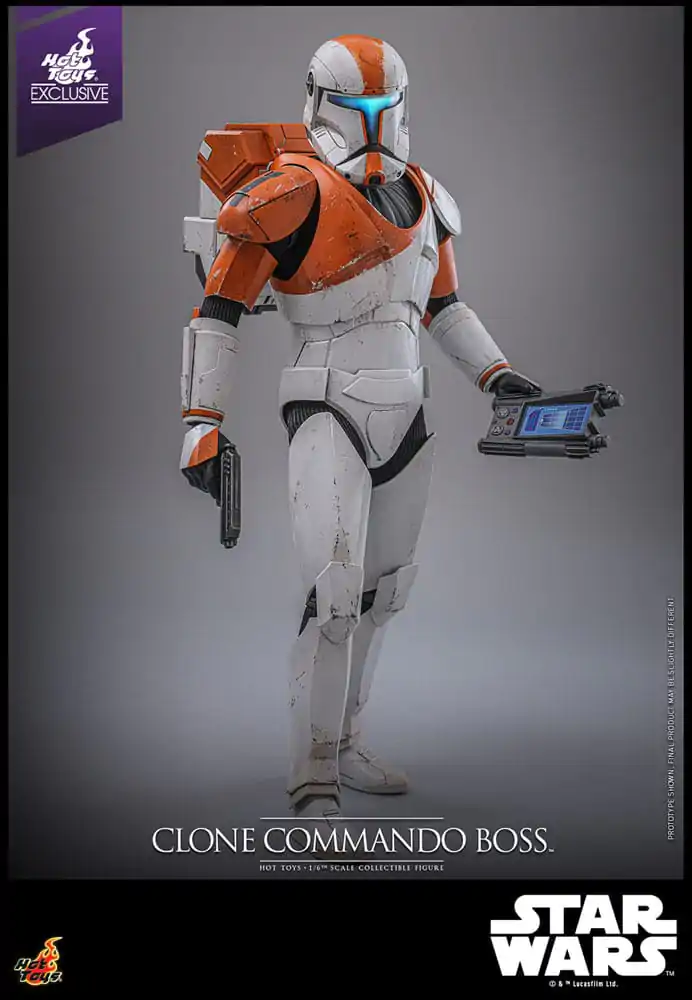 Star Wars: The Clone Wars Akcijska figura 1/6 Clone Commando Boss Hot Toys ekskluzivna 30 centimetara fotografija proizvoda