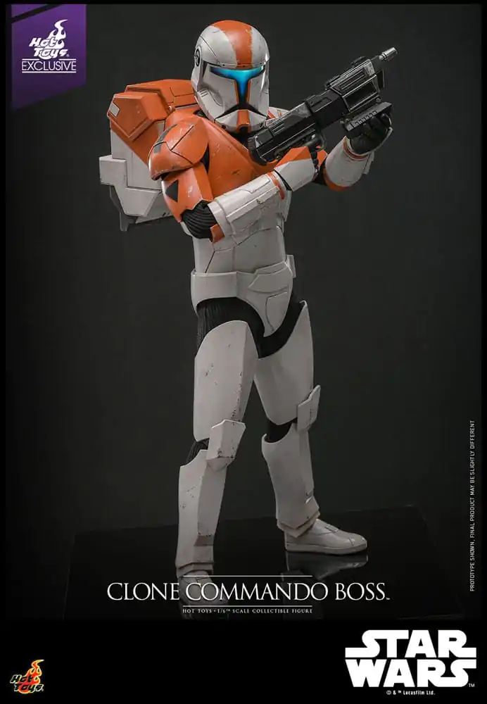 Star Wars: The Clone Wars Akcijska figura 1/6 Clone Commando Boss Hot Toys ekskluzivna 30 centimetara fotografija proizvoda