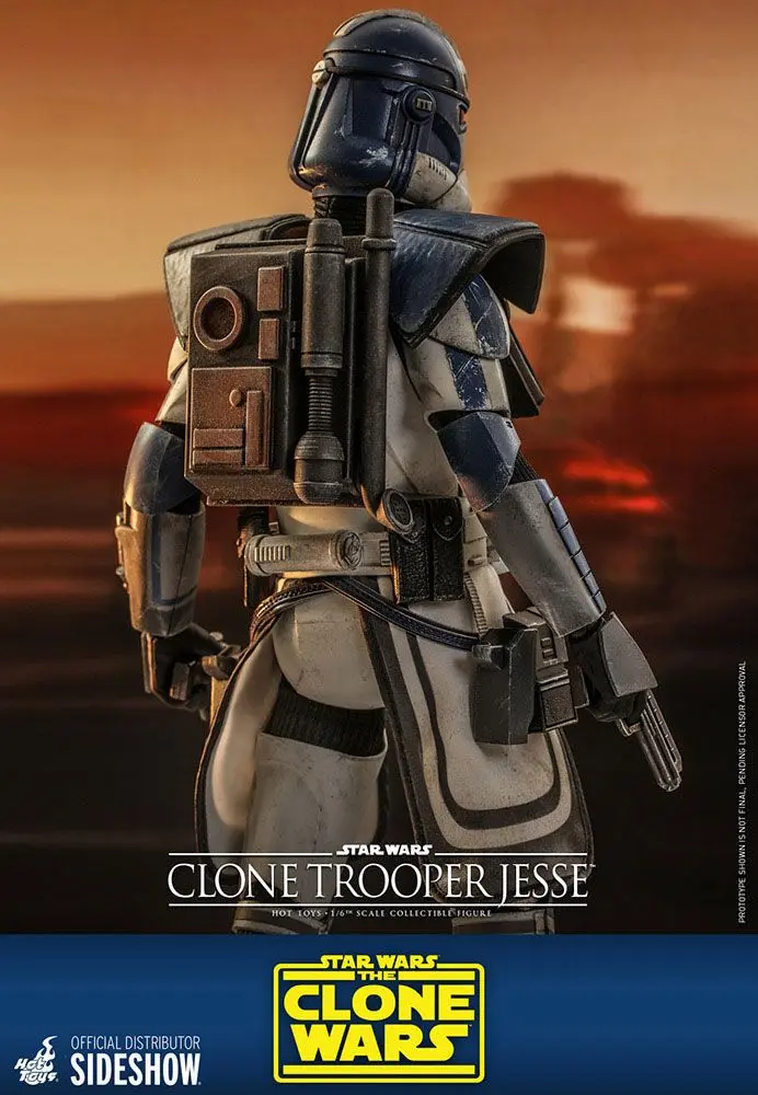 Star Wars The Clone Wars akcijska figura 1/6 Clone Trooper Jesse 30 cm fotografija proizvoda