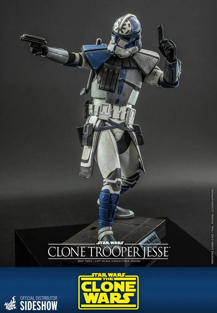 Star Wars The Clone Wars akcijska figura 1/6 Clone Trooper Jesse 30 cm fotografija proizvoda