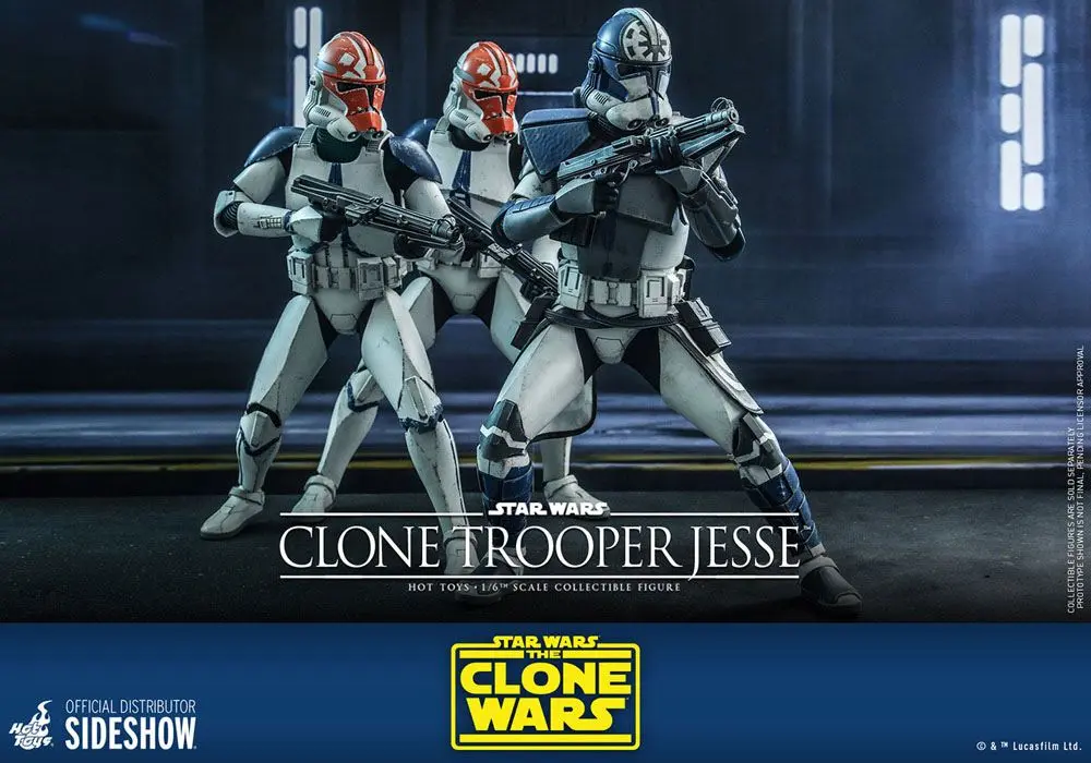 Star Wars The Clone Wars akcijska figura 1/6 Clone Trooper Jesse 30 cm fotografija proizvoda