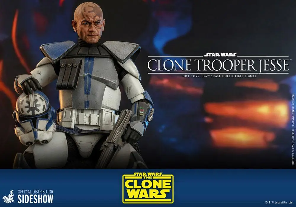 Star Wars The Clone Wars akcijska figura 1/6 Clone Trooper Jesse 30 cm fotografija proizvoda