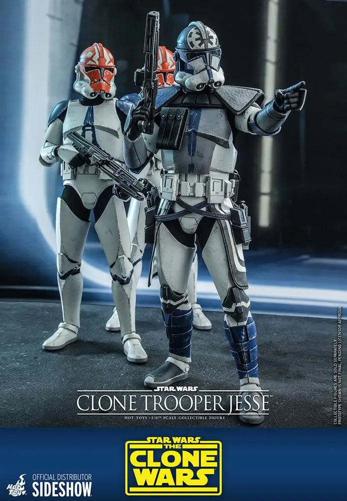 Star Wars The Clone Wars akcijska figura 1/6 Clone Trooper Jesse 30 cm fotografija proizvoda