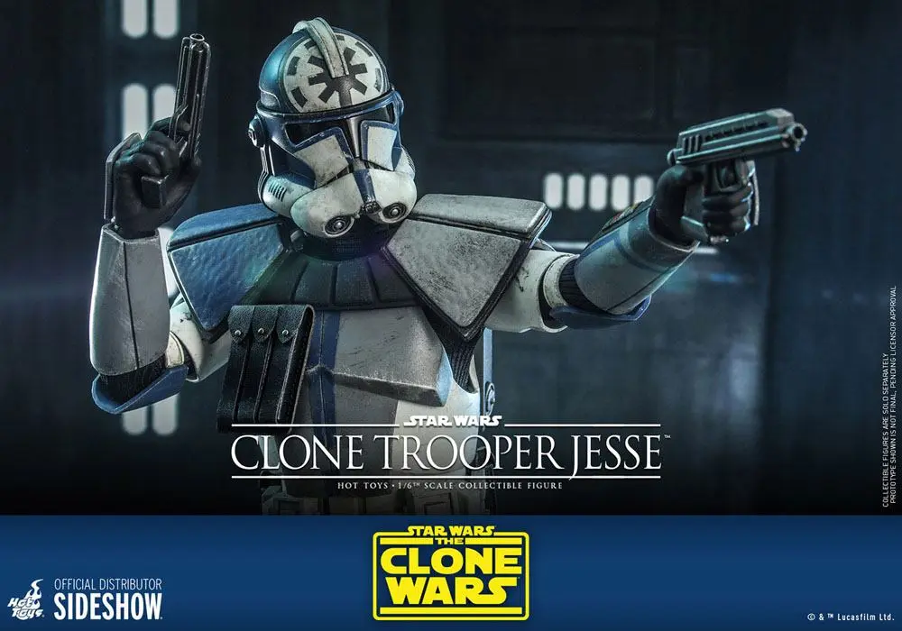 Star Wars The Clone Wars akcijska figura 1/6 Clone Trooper Jesse 30 cm fotografija proizvoda