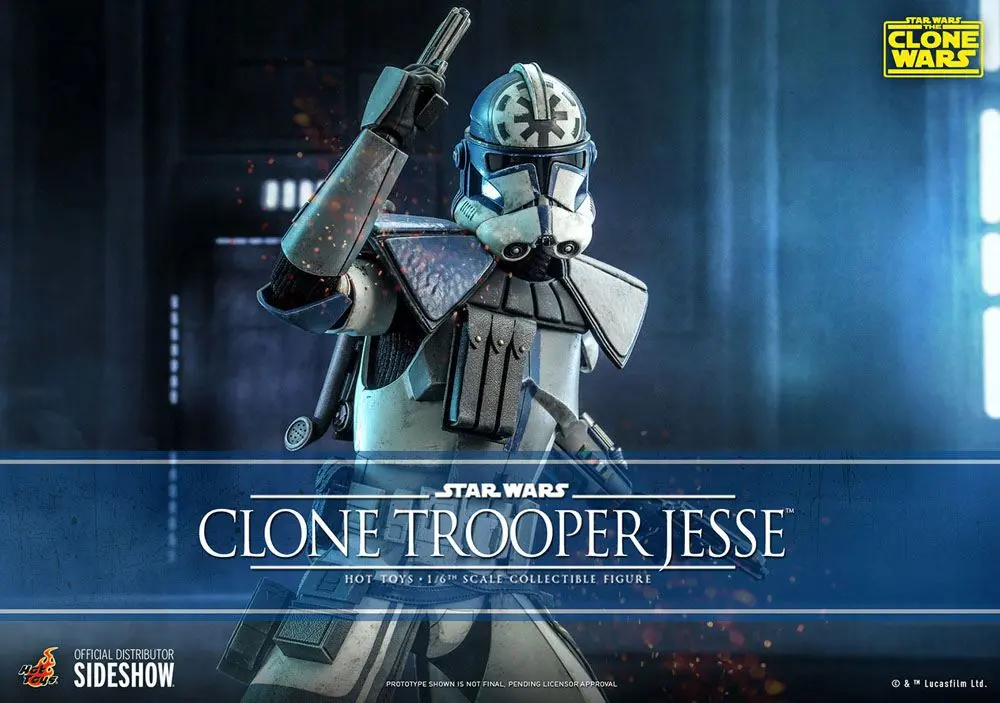 Star Wars The Clone Wars akcijska figura 1/6 Clone Trooper Jesse 30 cm fotografija proizvoda