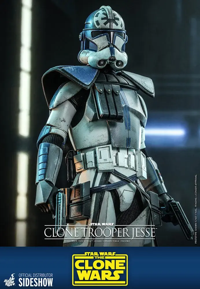 Star Wars The Clone Wars akcijska figura 1/6 Clone Trooper Jesse 30 cm fotografija proizvoda