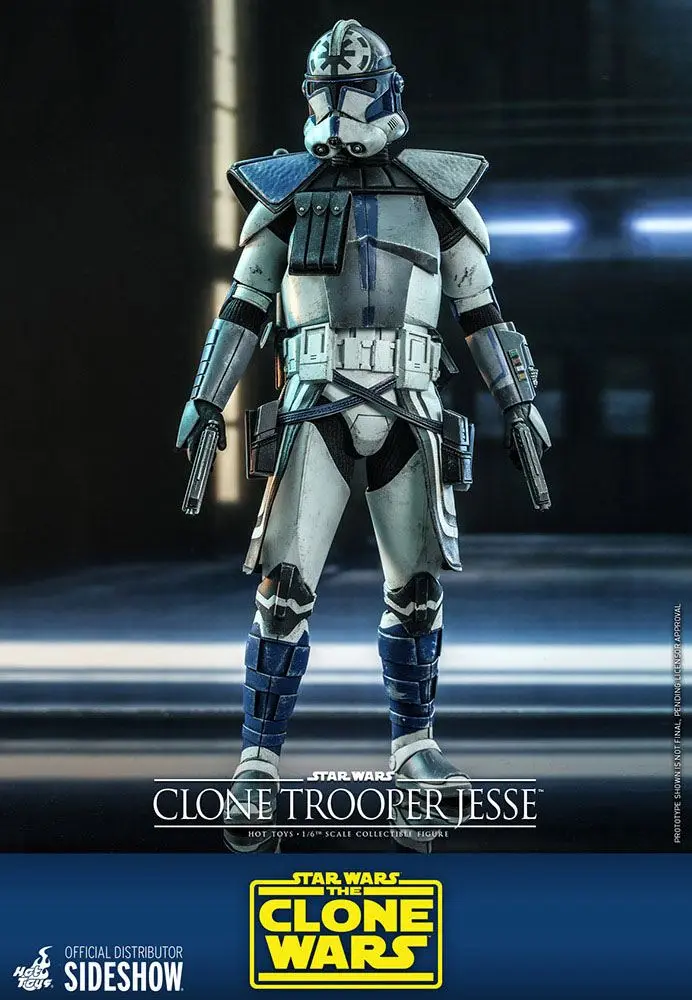 Star Wars The Clone Wars akcijska figura 1/6 Clone Trooper Jesse 30 cm fotografija proizvoda