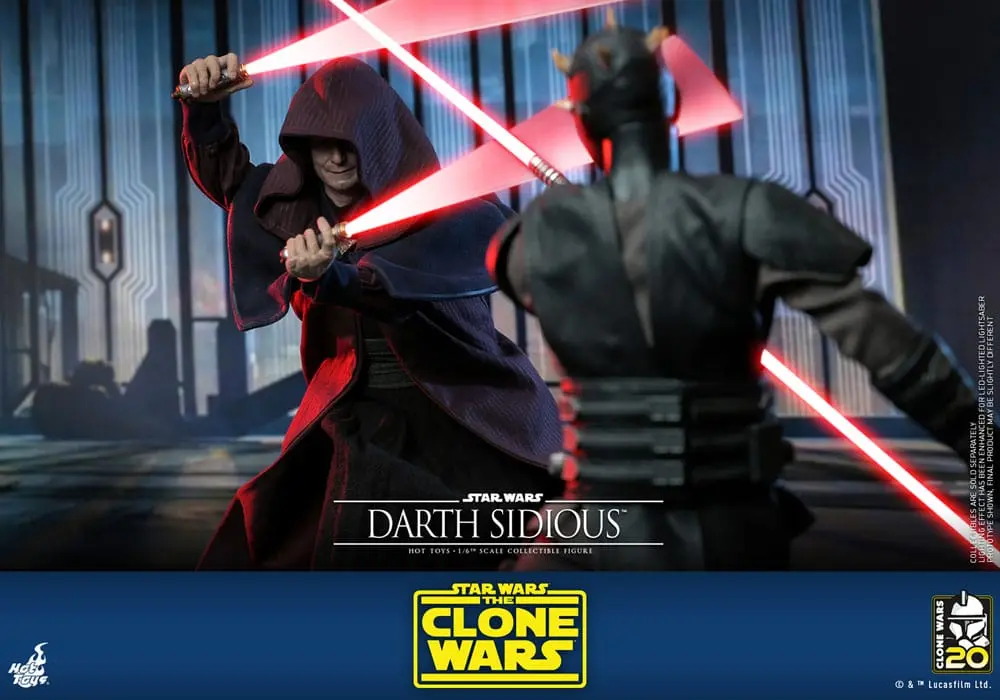 Star Wars: The Clone Wars akcijska figura 1/6 Darth Sidious 29 cm fotografija proizvoda