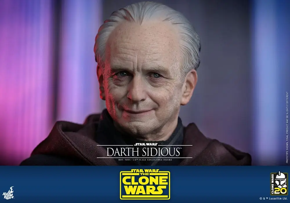 Star Wars: The Clone Wars akcijska figura 1/6 Darth Sidious 29 cm fotografija proizvoda