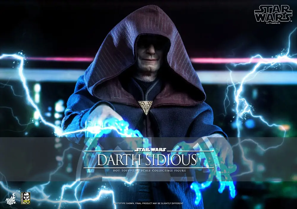Star Wars: The Clone Wars akcijska figura 1/6 Darth Sidious 29 cm fotografija proizvoda