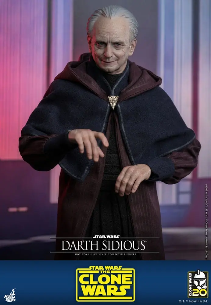 Star Wars: The Clone Wars akcijska figura 1/6 Darth Sidious 29 cm fotografija proizvoda