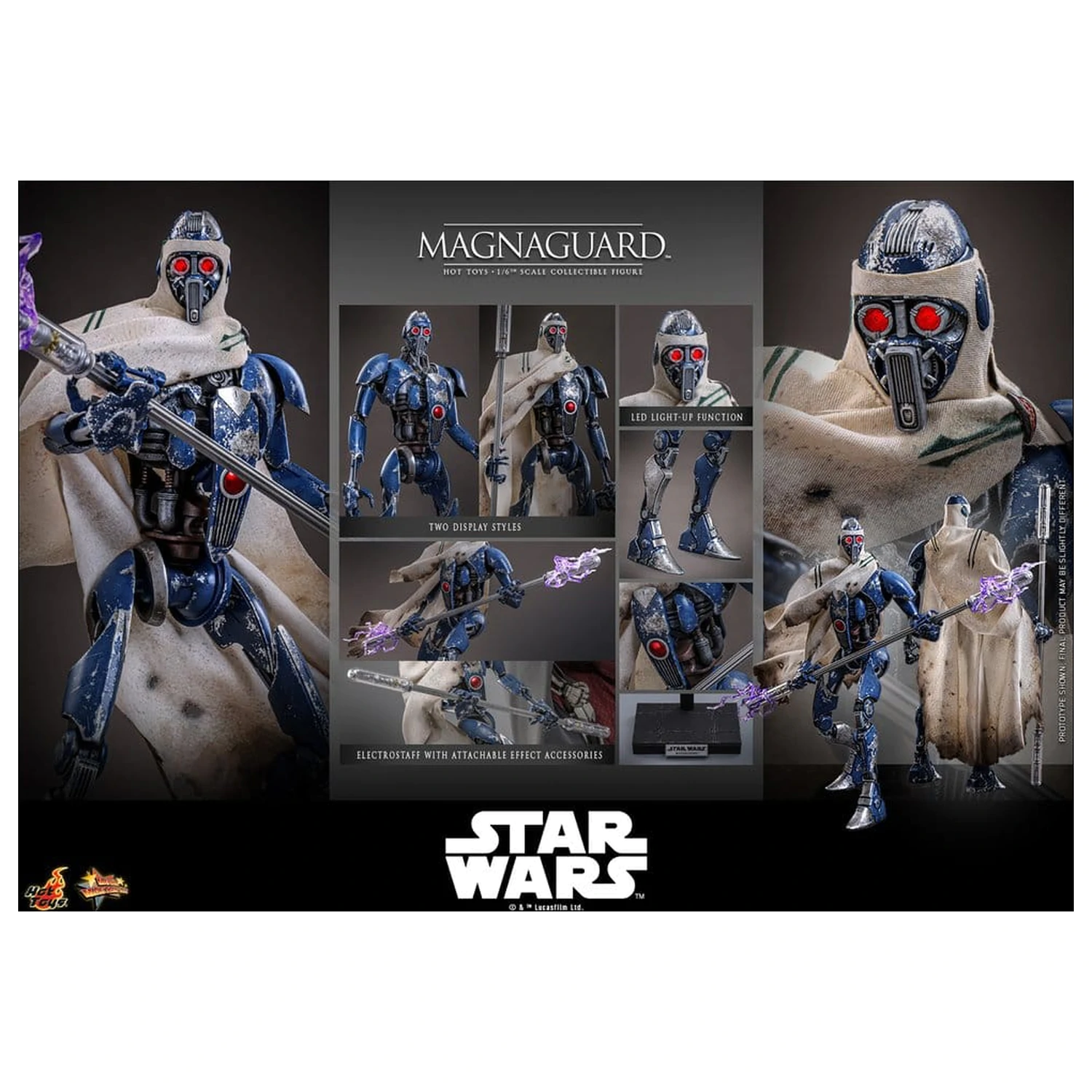 Star Wars: The Clone Wars akcijska figura 1/6 MagnaGuard 34 cm fotografija proizvoda