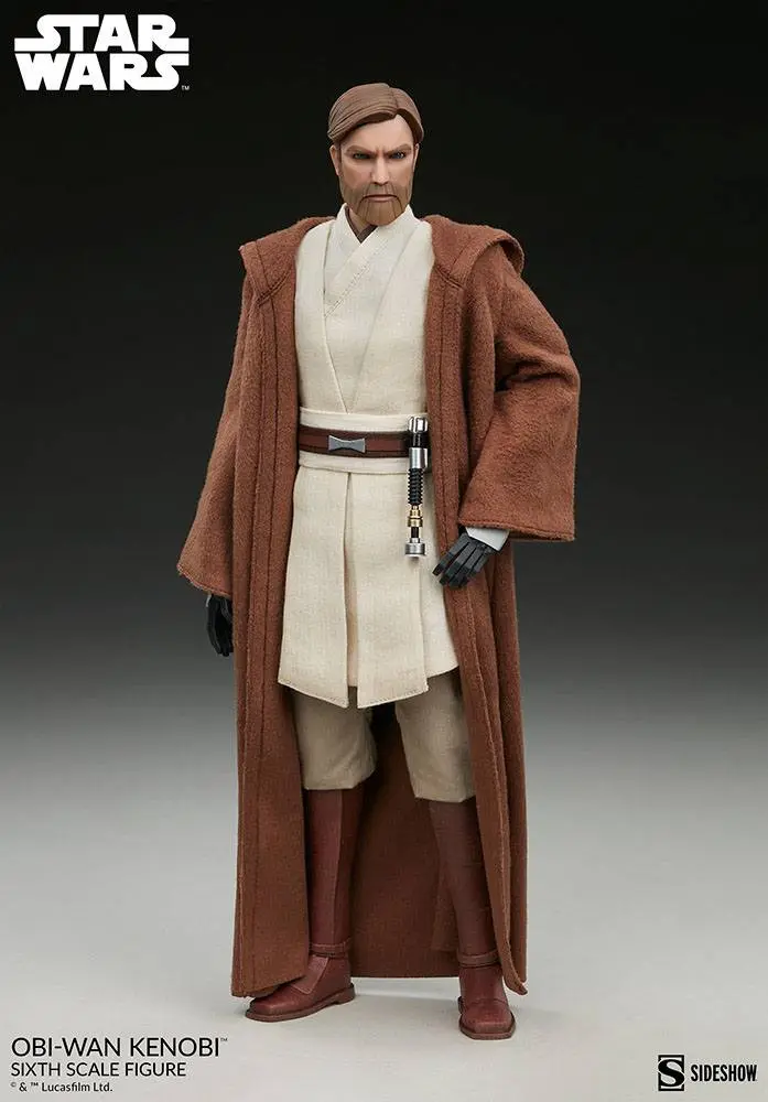 Star Wars The Clone Wars akcijska figura 1/6 Obi-Wan Kenobi 30 cm fotografija proizvoda