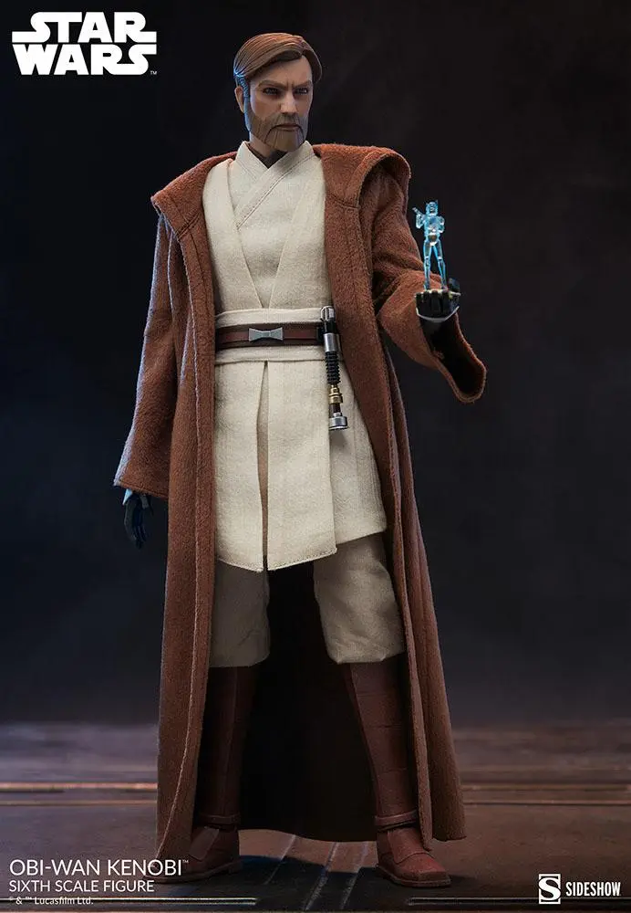 Star Wars The Clone Wars akcijska figura 1/6 Obi-Wan Kenobi 30 cm fotografija proizvoda