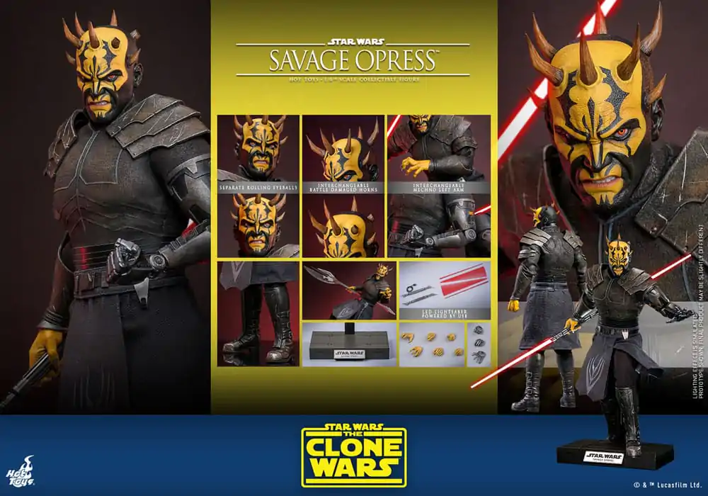 Star Wars: The Clone Wars akcijska figura 1/6 Savage Opress 34 cm fotografija proizvoda