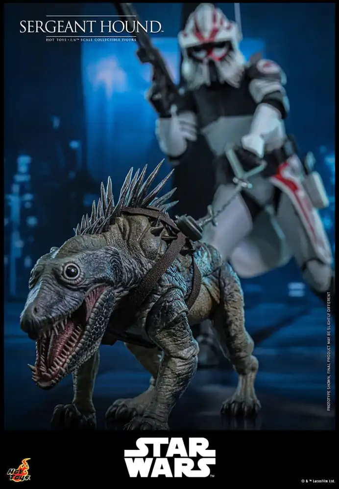 Star Wars: The Clone Wars akcijska figura 1/6 Sergeant Hound 30 cm fotografija proizvoda