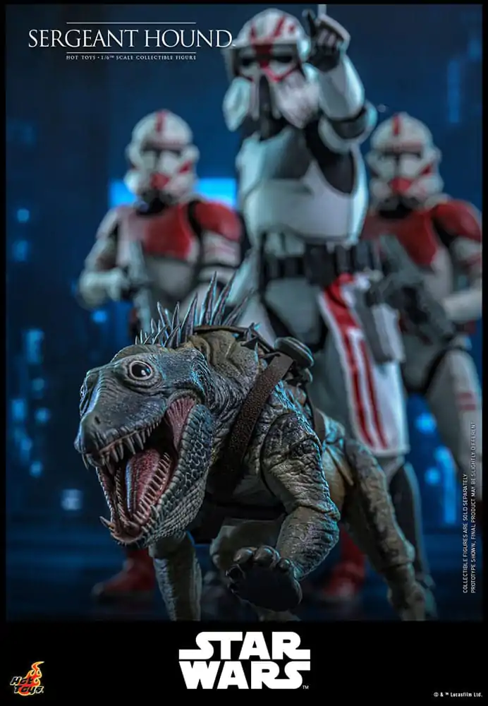 Star Wars: The Clone Wars akcijska figura 1/6 Sergeant Hound 30 cm fotografija proizvoda