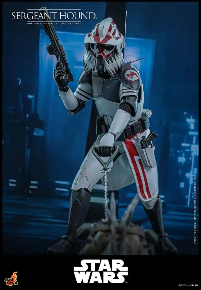 Star Wars: The Clone Wars akcijska figura 1/6 Sergeant Hound 30 cm fotografija proizvoda