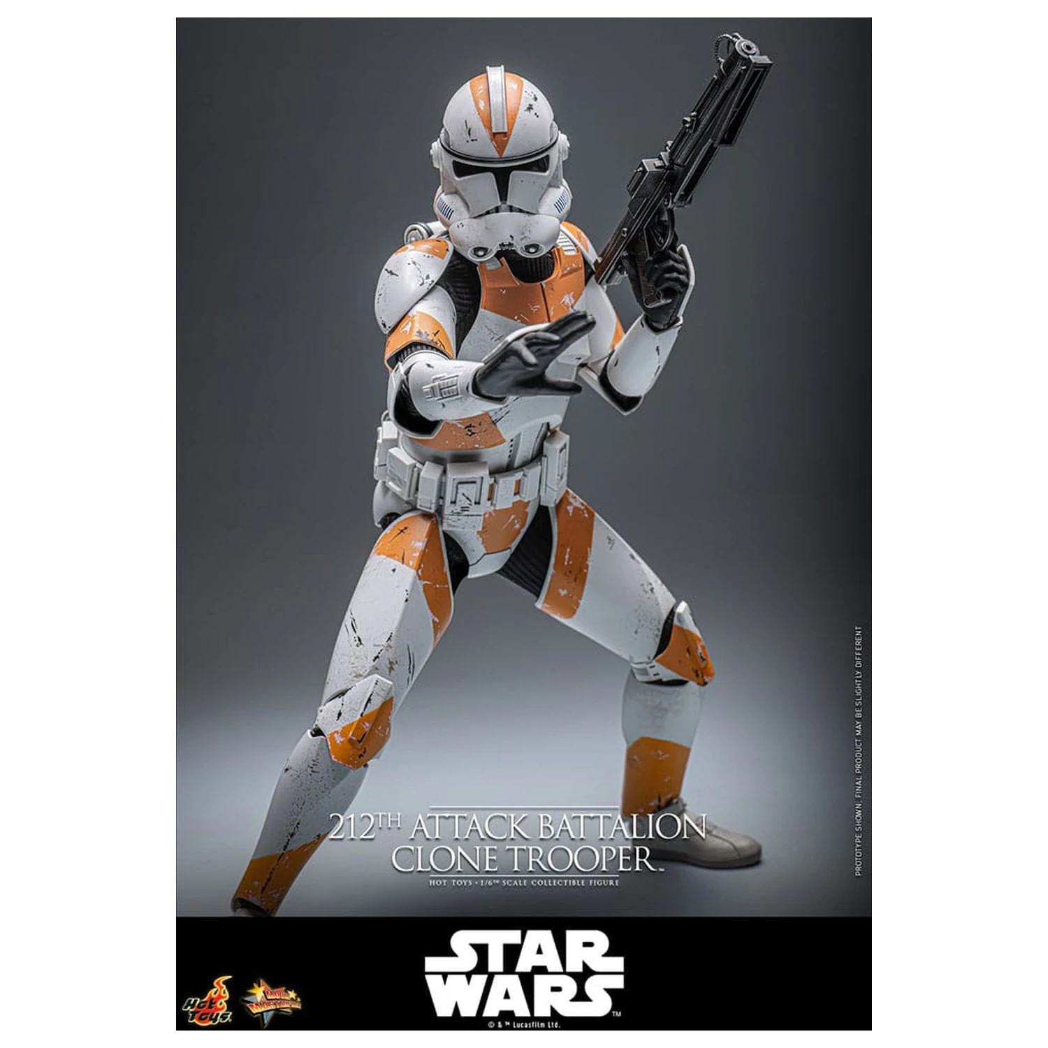 Star Wars: The Clone Wars akcijska figura 1/6 212th Attack Battalion Clone Trooper 30 cm fotografija proizvoda