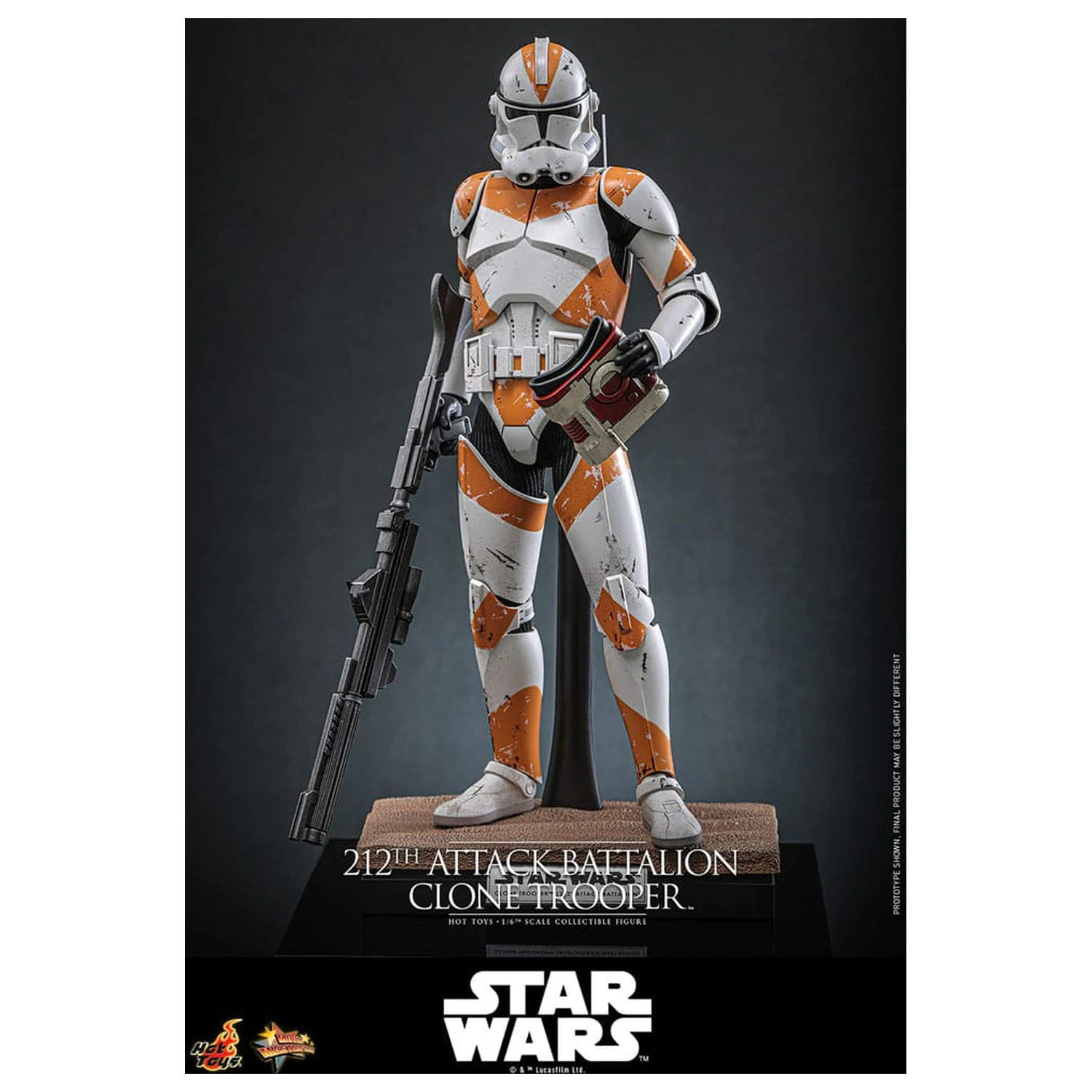 Star Wars: The Clone Wars akcijska figura 1/6 212th Attack Battalion Clone Trooper 30 cm fotografija proizvoda
