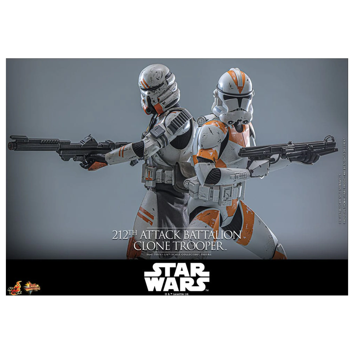 Star Wars: The Clone Wars akcijska figura 1/6 212th Attack Battalion Clone Trooper 30 cm fotografija proizvoda