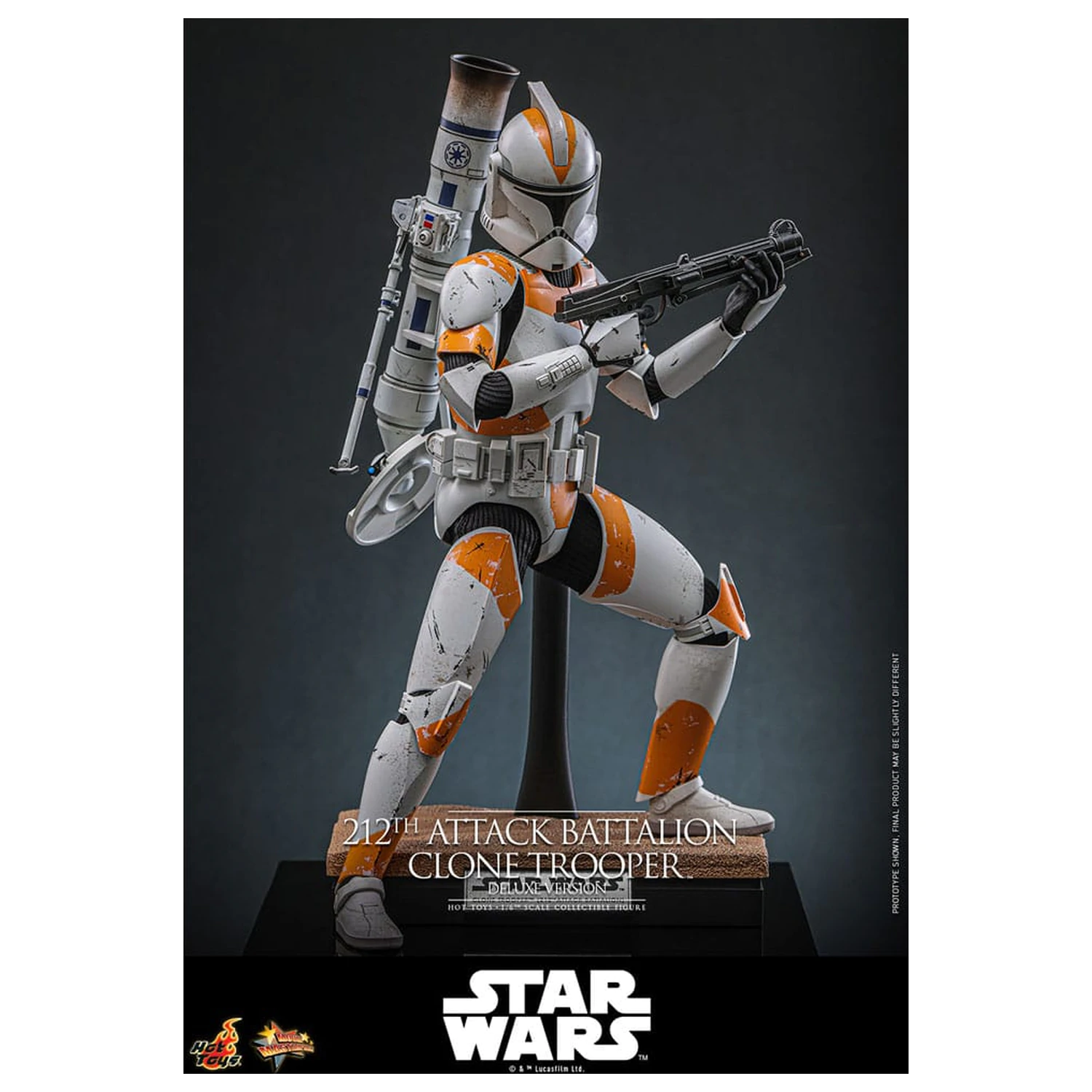 Star Wars: The Clone Wars akcijska figura 1/6 212th Attack Battalion Clone Trooper Deluxe Version 30 cm fotografija proizvoda