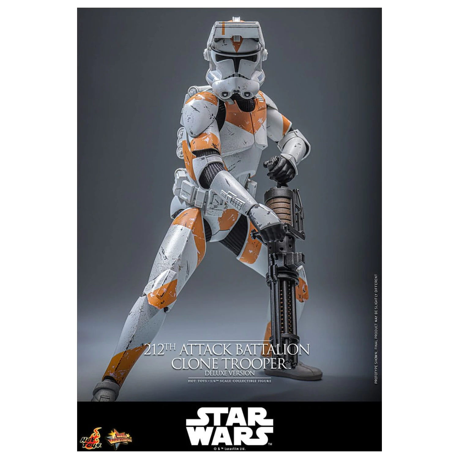 Star Wars: The Clone Wars akcijska figura 1/6 212th Attack Battalion Clone Trooper Deluxe Version 30 cm fotografija proizvoda