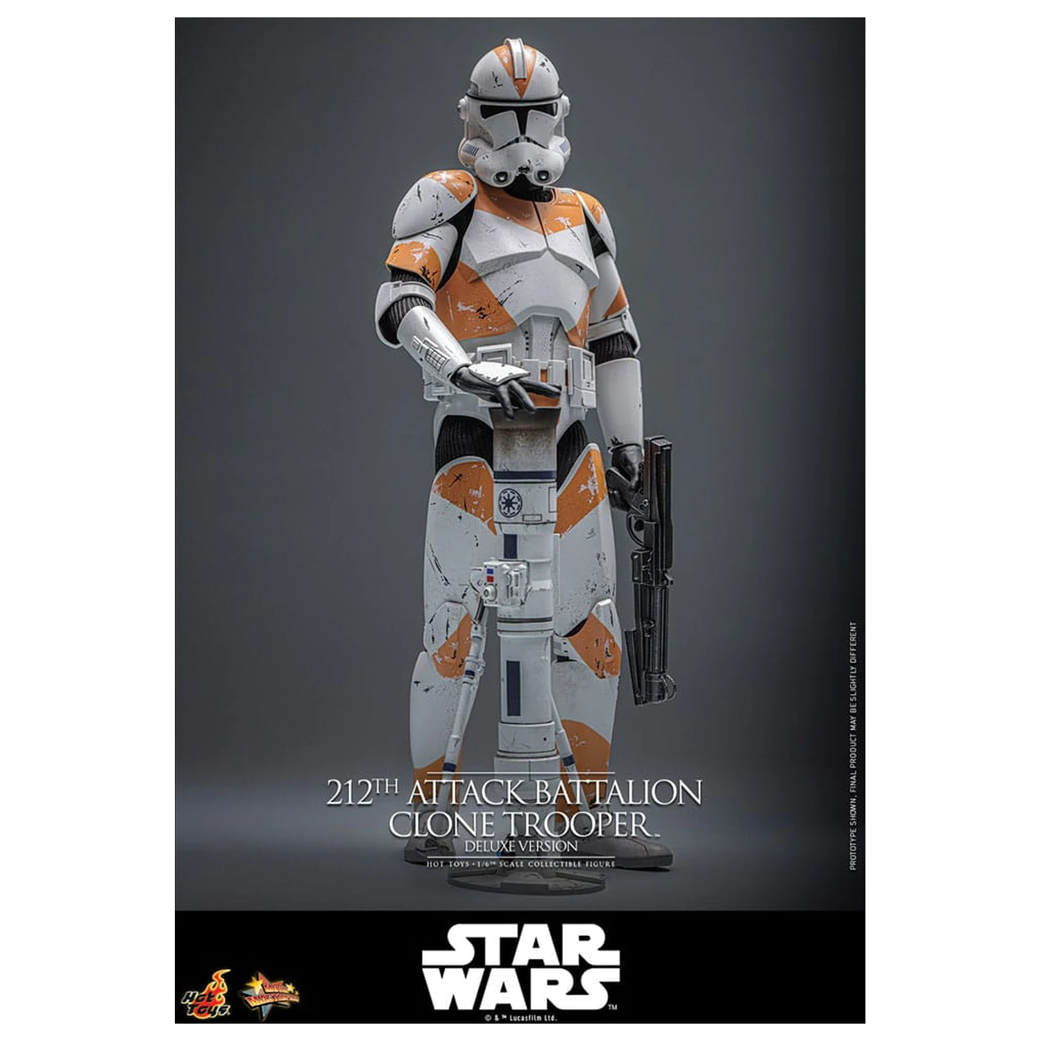 Star Wars: The Clone Wars akcijska figura 1/6 212th Attack Battalion Clone Trooper Deluxe Version 30 cm fotografija proizvoda