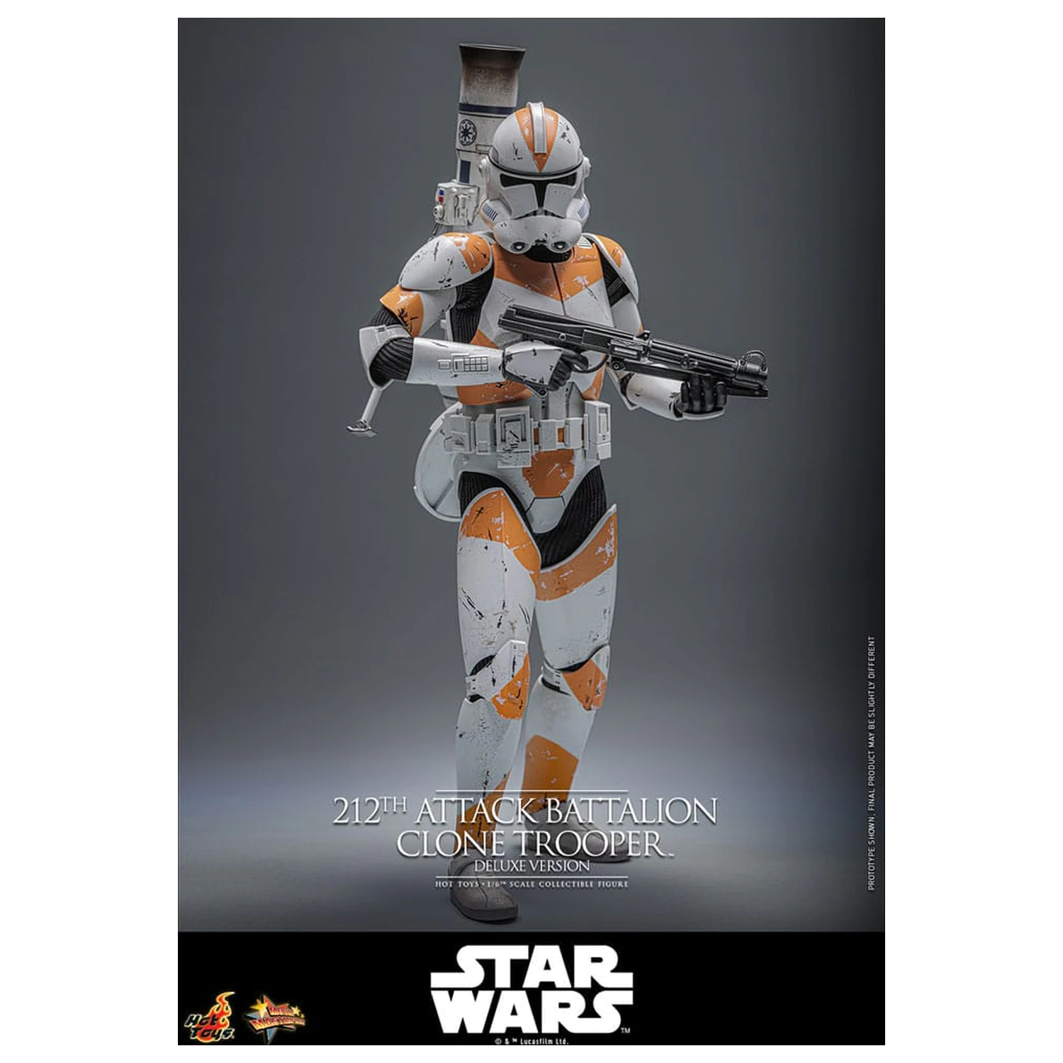 Star Wars: The Clone Wars akcijska figura 1/6 212th Attack Battalion Clone Trooper Deluxe Version 30 cm fotografija proizvoda