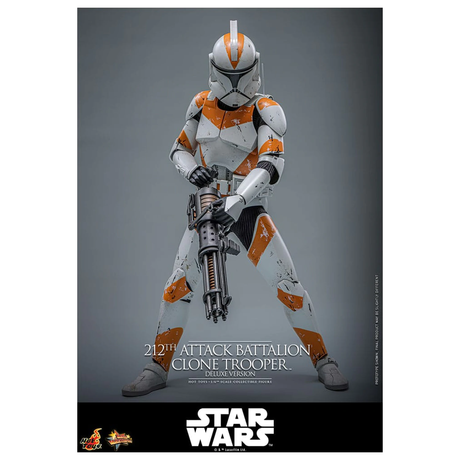 Star Wars: The Clone Wars akcijska figura 1/6 212th Attack Battalion Clone Trooper Deluxe Version 30 cm fotografija proizvoda