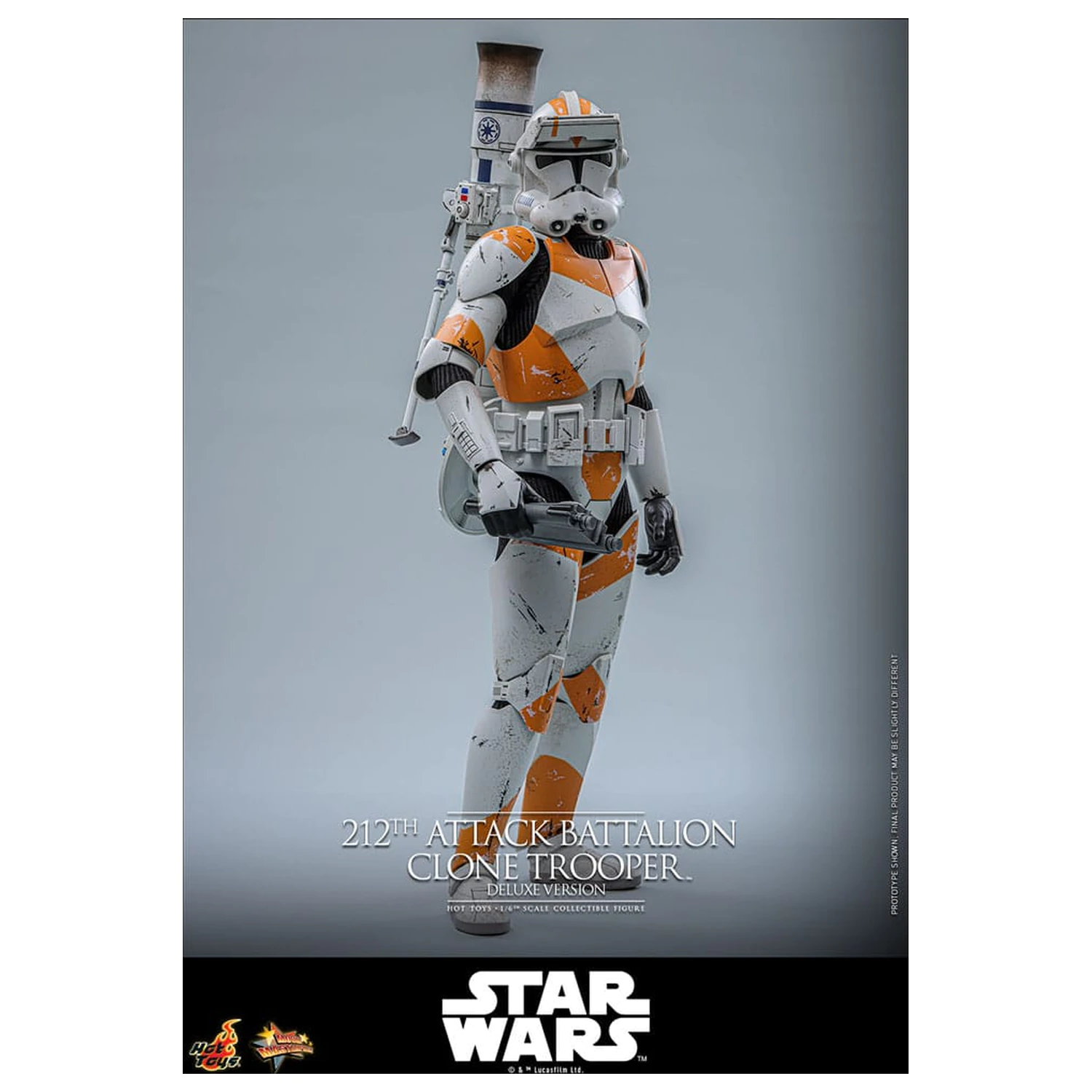Star Wars: The Clone Wars akcijska figura 1/6 212th Attack Battalion Clone Trooper Deluxe Version 30 cm fotografija proizvoda