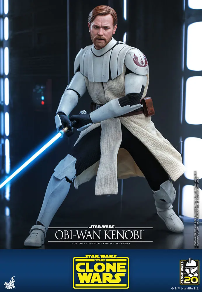 Star Wars The Clone Wars akcijska figura 1/6 Obi-Wan Kenobi 30 cm fotografija proizvoda
