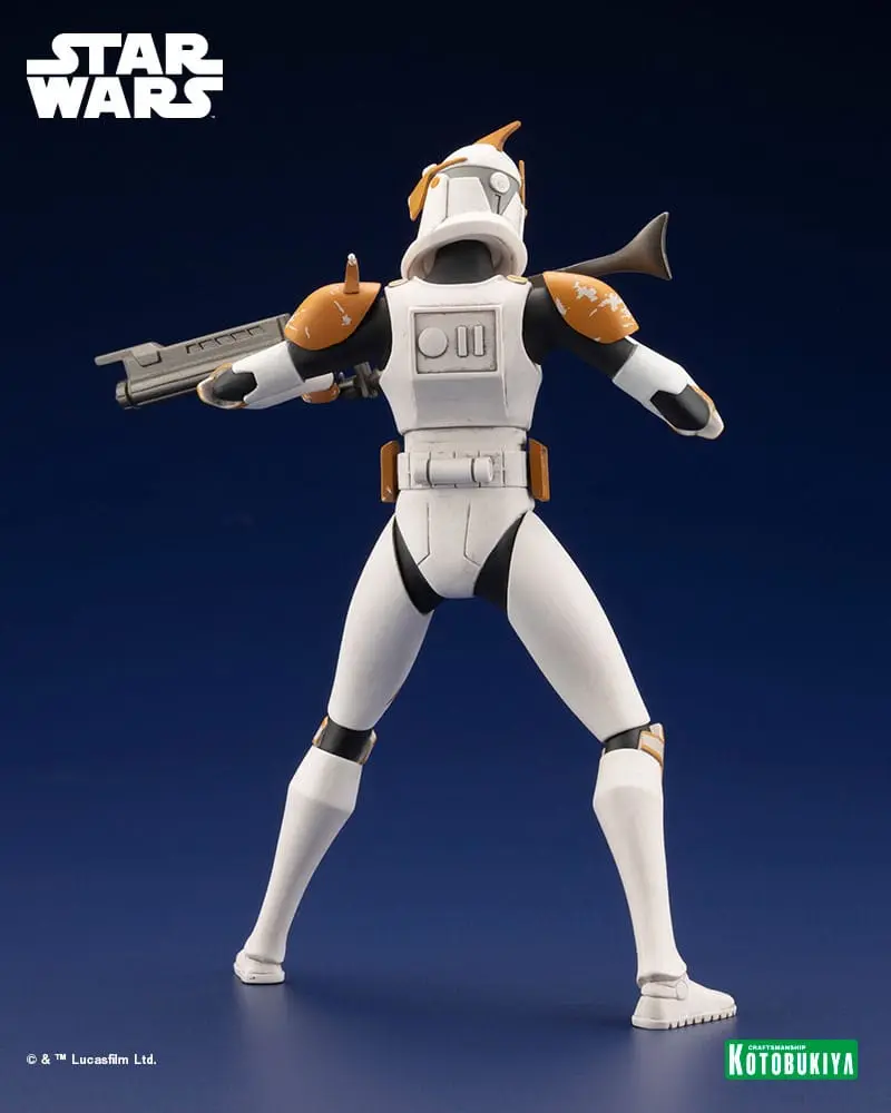 Star Wars The Clone Wars ARTFX Kip 1/10 Commander Cody 17 cm fotografija proizvoda