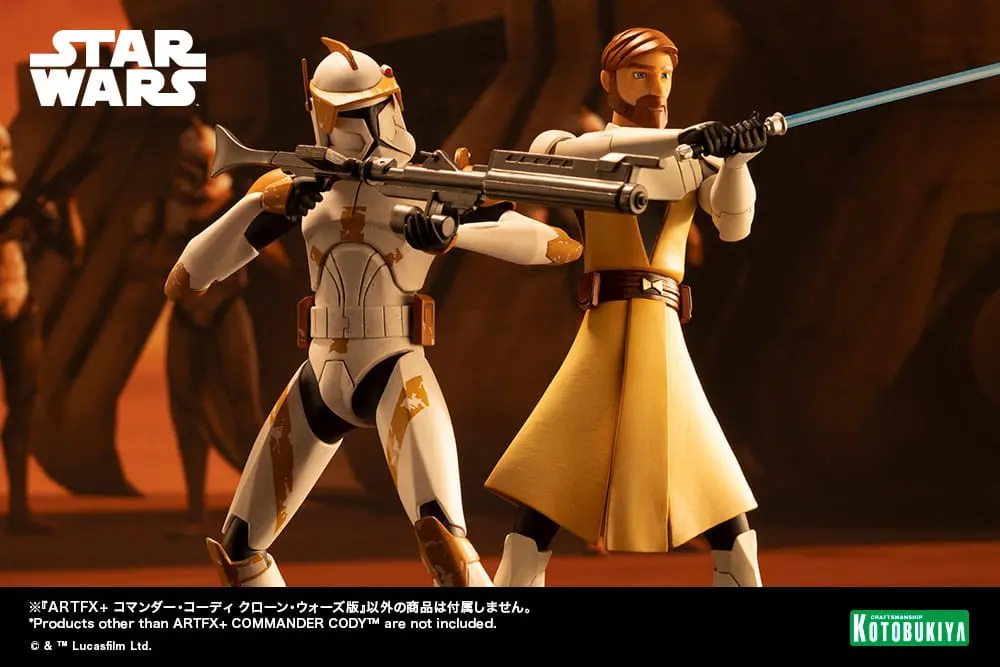 Star Wars The Clone Wars ARTFX Kip 1/10 Commander Cody 17 cm fotografija proizvoda