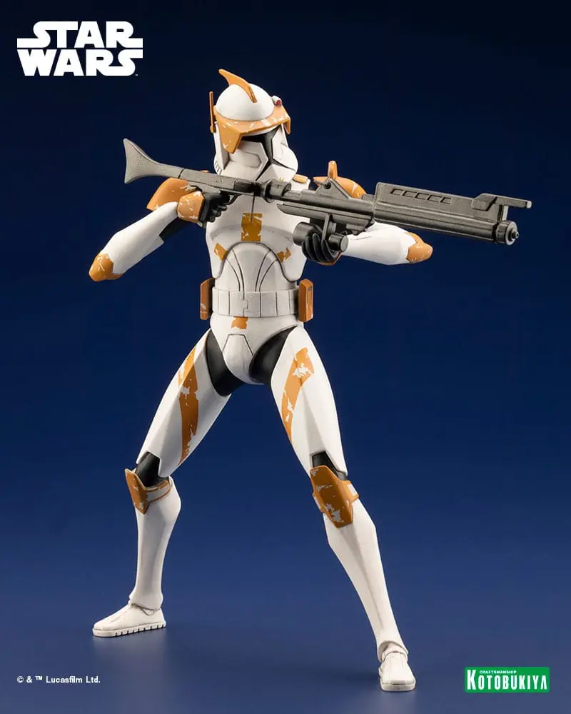 Star Wars The Clone Wars ARTFX Kip 1/10 Commander Cody 17 cm fotografija proizvoda