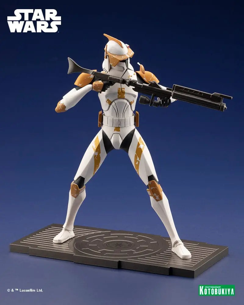 Star Wars The Clone Wars ARTFX Kip 1/10 Commander Cody 17 cm fotografija proizvoda