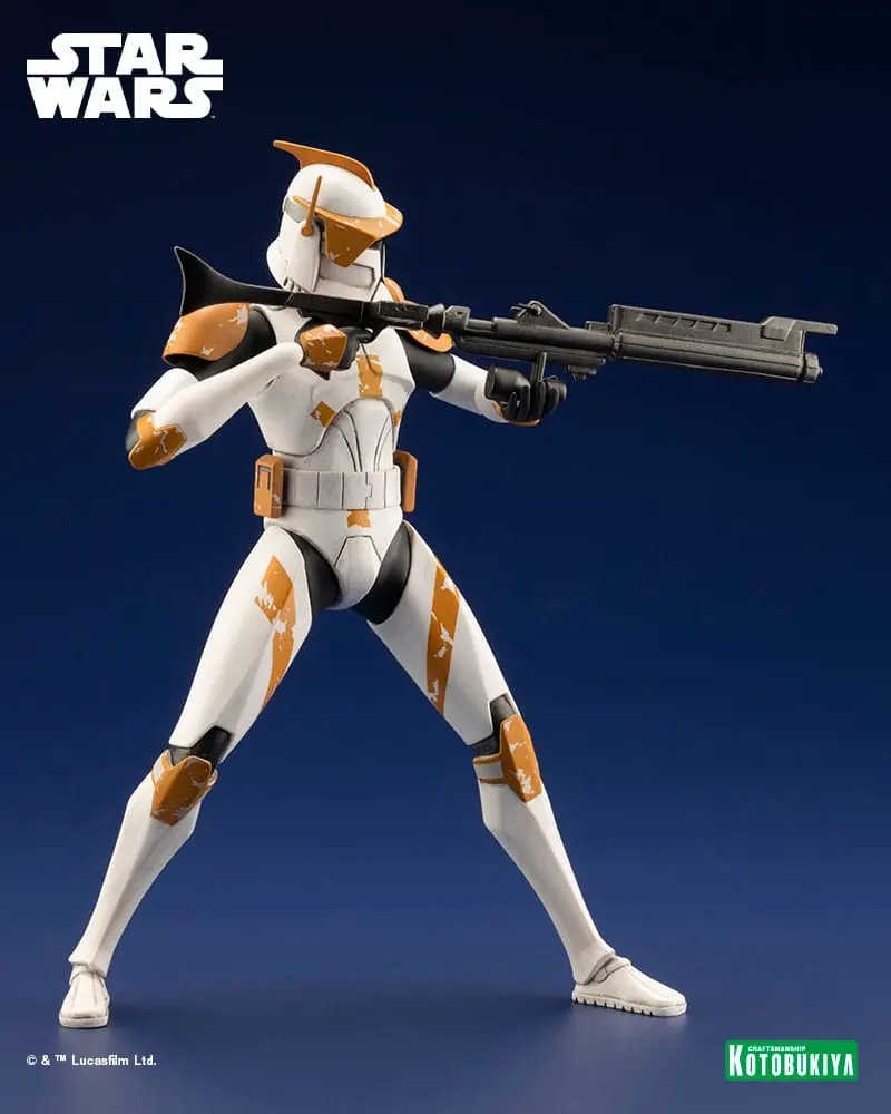 Star Wars The Clone Wars ARTFX Kip 1/10 Commander Cody 17 cm fotografija proizvoda