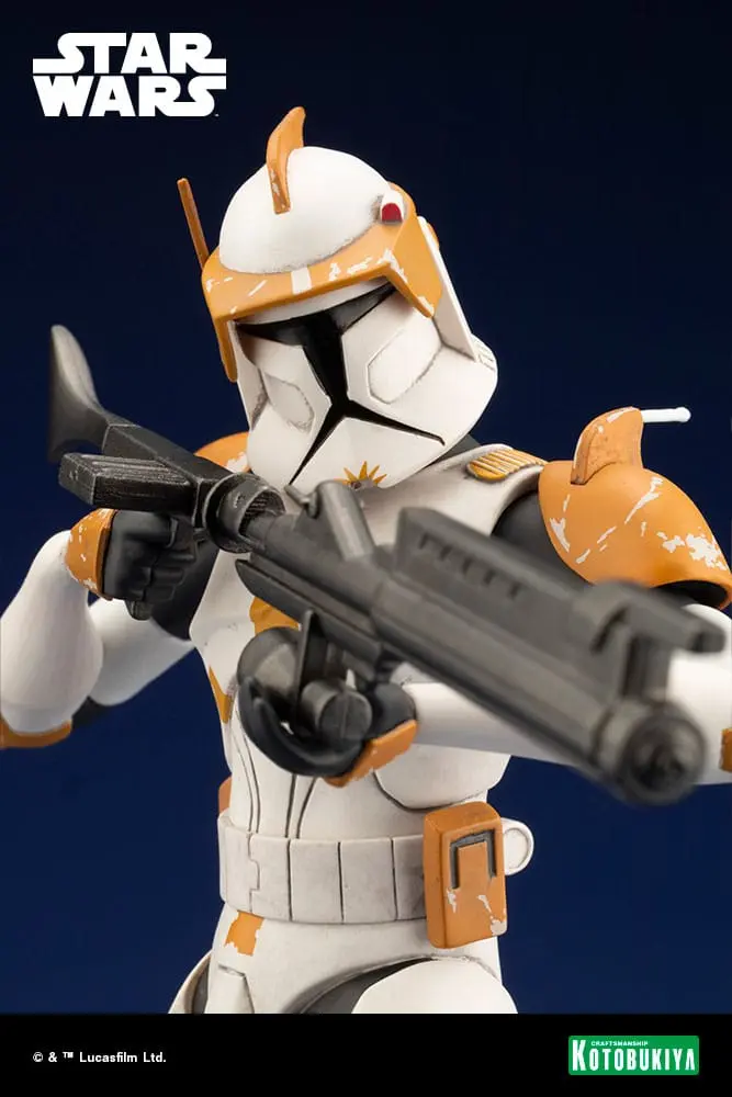 Star Wars The Clone Wars ARTFX Kip 1/10 Commander Cody 17 cm fotografija proizvoda