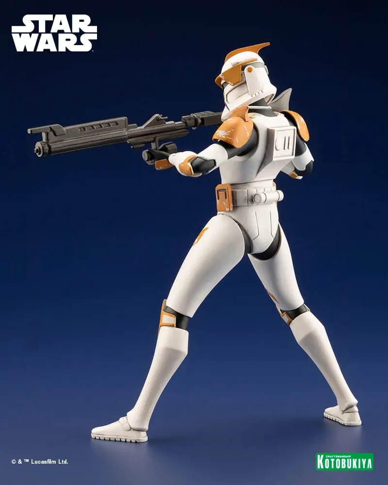 Star Wars The Clone Wars ARTFX Kip 1/10 Commander Cody 17 cm fotografija proizvoda