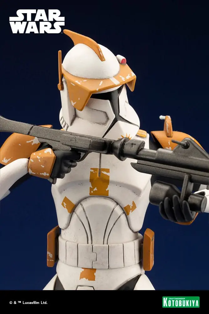 Star Wars The Clone Wars ARTFX Kip 1/10 Commander Cody 17 cm fotografija proizvoda