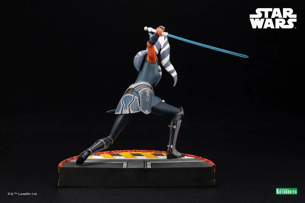 Star Wars The Clone Wars ARTFX PVC Kip 1/7 Ahsoka Tano Escape from the Clones 24 cm fotografija proizvoda