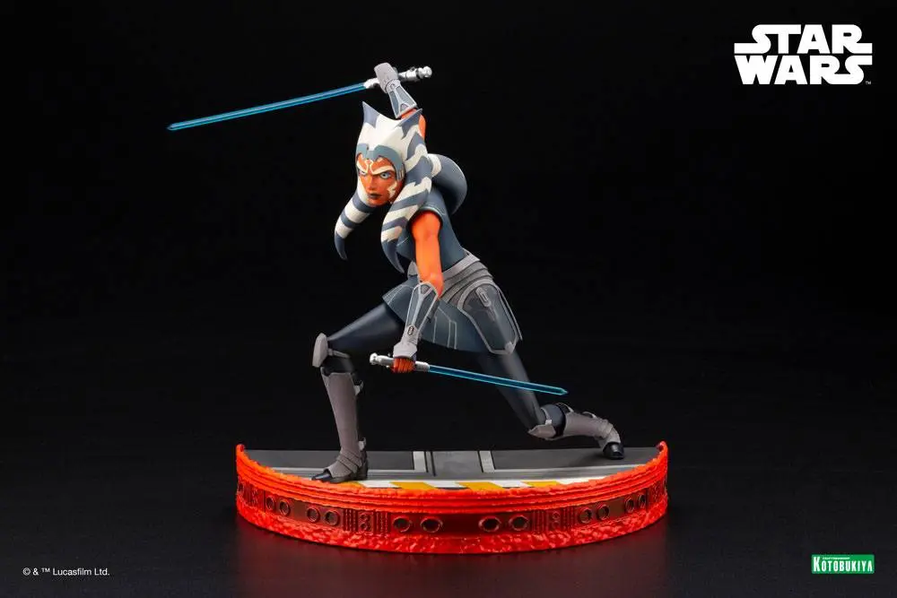 Star Wars The Clone Wars ARTFX PVC Kip 1/7 Ahsoka Tano Escape from the Clones 24 cm fotografija proizvoda