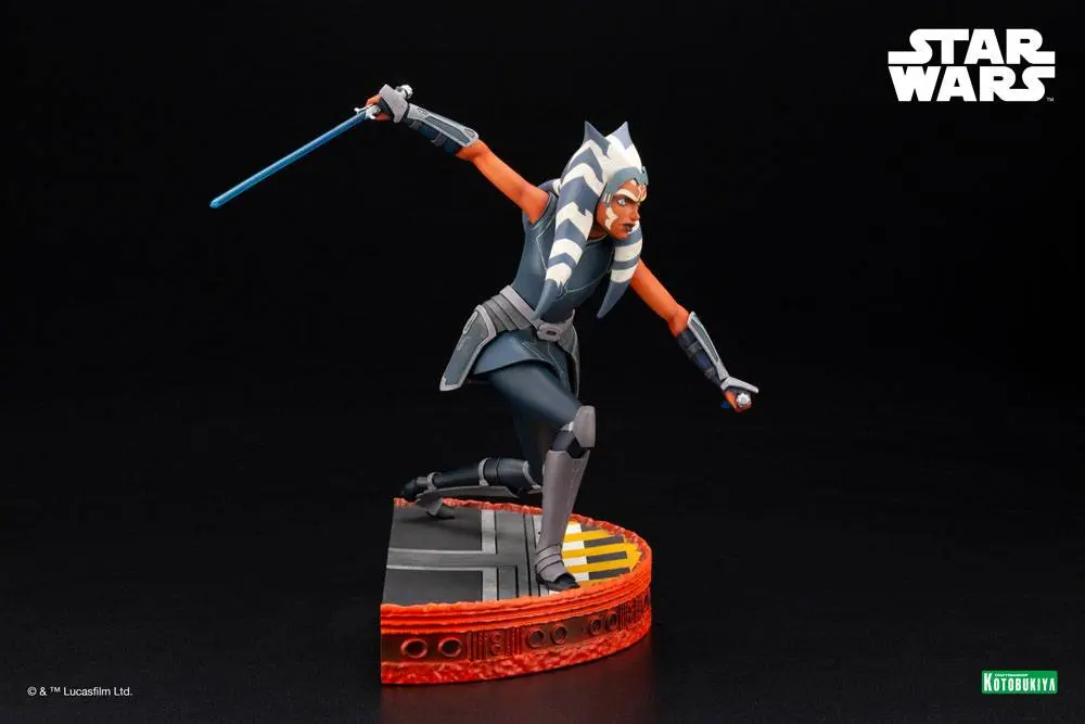 Star Wars The Clone Wars ARTFX PVC Kip 1/7 Ahsoka Tano Escape from the Clones 24 cm fotografija proizvoda