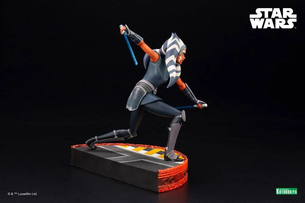 Star Wars The Clone Wars ARTFX PVC Kip 1/7 Ahsoka Tano Escape from the Clones 24 cm fotografija proizvoda