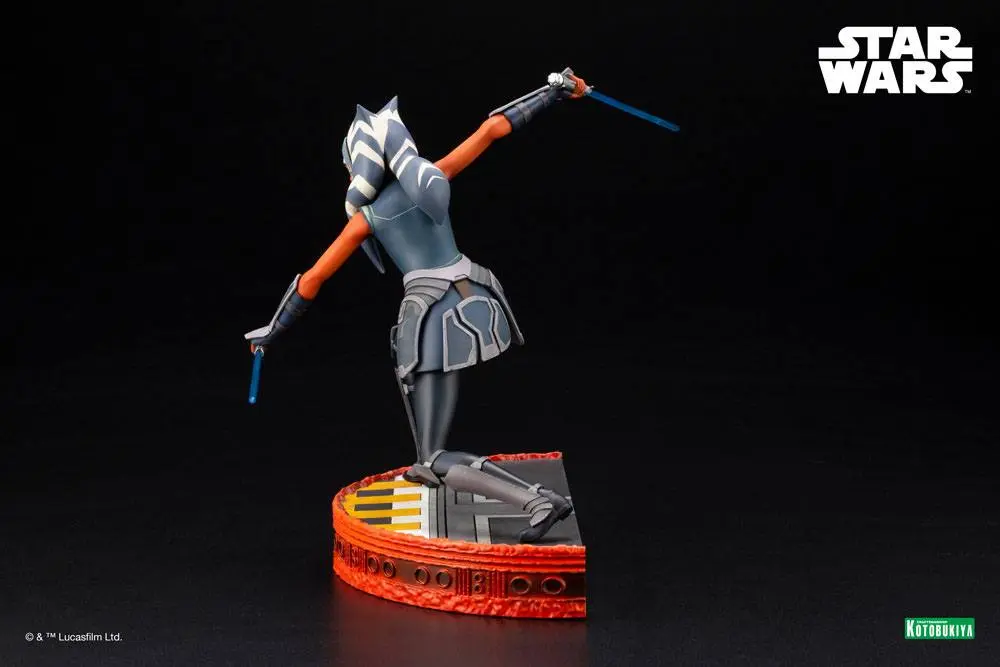 Star Wars The Clone Wars ARTFX PVC Kip 1/7 Ahsoka Tano Escape from the Clones 24 cm fotografija proizvoda