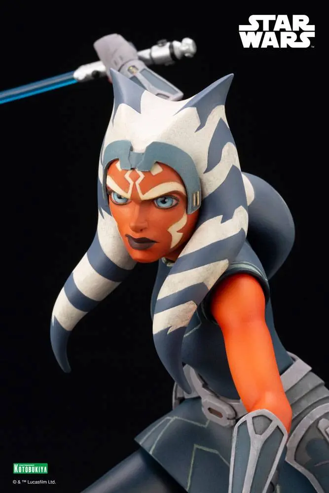 Star Wars The Clone Wars ARTFX PVC Kip 1/7 Ahsoka Tano Escape from the Clones 24 cm fotografija proizvoda