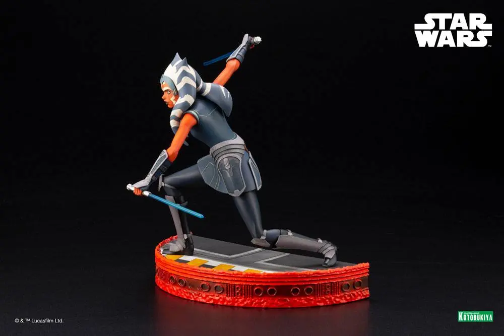 Star Wars The Clone Wars ARTFX PVC Kip 1/7 Ahsoka Tano Escape from the Clones 24 cm fotografija proizvoda