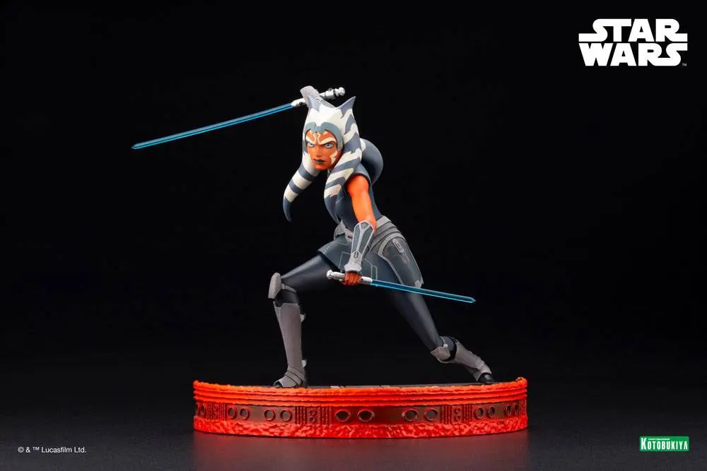 Star Wars The Clone Wars ARTFX PVC Kip 1/7 Ahsoka Tano Escape from the Clones 24 cm fotografija proizvoda